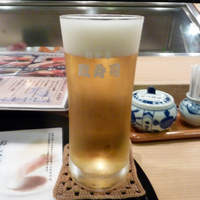おたる政寿司 本店 - 生ビール（６００円）