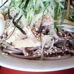 そば処ひふみ - サガエつけそば800円大盛100円増／平成28年8月