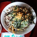 そば処ひふみ - サガエつけそば800円大盛100円増／平成28年8月