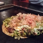 Okonomiyaki & Teppanyaki Nakanaka - すじネギ