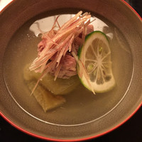 にくの匠 三芳 - 薄味の京都風のお椀。