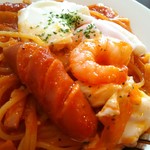 カフェ エルミタージュ - 2016.4ver.③
      エルミ風ナポリタン 具UP♪