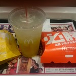 マクドナルド - 必勝バーガーの必勝セット：830円 (2016/8)