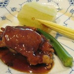 トゥーランドット - 鶏の香り焼き　黒酢風味