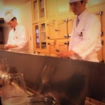 てんぷらと和食 山の上 - 氷冷蔵庫