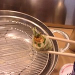 てんぷらと和食 山の上 - 雲丹大葉