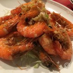 赤坂 四川飯店 - ソフトシュリンプのスパイシー炒め