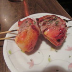 やきとんひなた - 「肉巻きトマト」