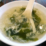 四川料理 福楽 - 「麻婆豆腐」スープ