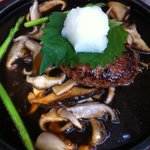 ランチのハンバーグ