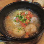 君想ふ暮らし - エビとキノコのアヒージョ（￥580）