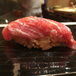 鮨 とかみ - 2016/7_鮪のカマ