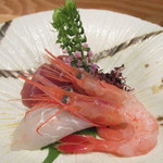 小料理 すず乃 - 三陸産　かつお、男鹿産　ひらめ、甘海老