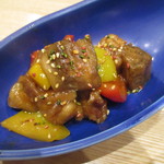 小料理 すず乃 - 秋田産米茄子と夏野菜の田楽