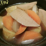 菜食家 月とうさぎ - 根菜の煮物(600円)はナカナカ☆彡