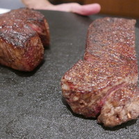 Steak Dining Vitis - 焼き上がりの見せ肉