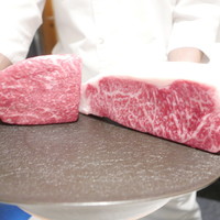 Steak Dining Vitis - 焼く前の見せ肉
                
