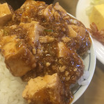 ホテルルートイン - 麻婆豆腐オンザライス