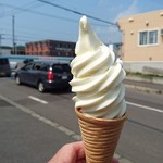 やまとみどりとそらマルシェ - ソフトクリーム