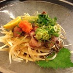 海鮮料理 吾作どん  - H.28.8.15.夜 和牛たたきポンズ 1,500円