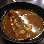 海鮮料理 吾作どん  - H.28.8.15.夜 貝汁 480円