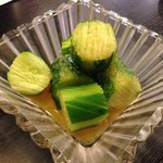 海鮮料理 吾作どん  - H.28.8.15.夜 やみつききゅうり 380円