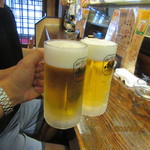 居酒屋 みこし - 2016.08/14　カンパイの儀