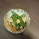 ハイタニ - なた豆煮(\280)