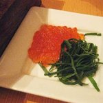 希須林 - 石焼き秋鮭チャーハンのトッピング