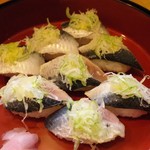 鮨処四季 - いわし鮨