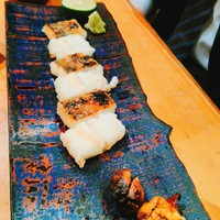 沁ゆうき - 穴子の白焼き。皮パリパリ。