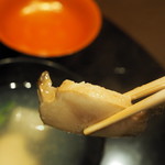 弧玖 - アワビと冬瓜のお椀
      「2016.08撮影」