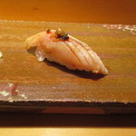 伊勢鮨 - 金目鯛　柚子胡椒