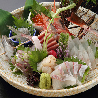 Colorful and carefully selected ingredients◆Enjoy fresh fish delivered directly from markets and fishing ports!