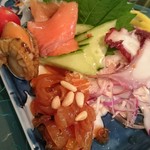 沙山華 - 前菜…海鮮サラダ