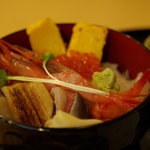 すし処ひしの木 - 海鮮丼（1200円）
