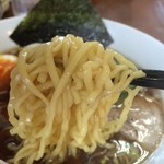 Ramen Shina Chiku - 平打ち細縮れ麺