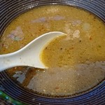 麺やBar 渦 - コクのある甘めな絶品味噌スープ