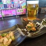 麺やBar 渦 - ちょい呑みセット　500円