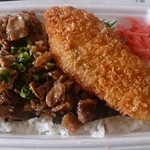 ほっともっと - のり牛弁当　390円