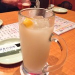 庄や - カルピスレモンサワー