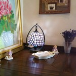 ケーキ工房フリアンナカムラ - 喫茶コーナーカウンター♪