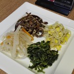 網焼レストラン 見蘭 - ナルム盛合せ432円