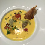 ラトリエ・ドゥ・ノト - 坊ちゃんカボチャの冷たいスープ