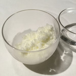 ラトリエ・ドゥ・ノト - お口直しのシャーベット