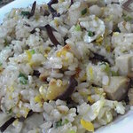 ラーメン力 - キクラゲが顔を出す珍妙なビジュアル。ｼﾝﾌﾟﾙな味。