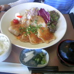 玉川カントリークラブ レストラン - 埼玉県産豚ロースの生姜焼き（プレーフィーに432円プラス）
