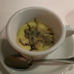トラットリア グランボッカ - とうもろこしのジュレにトリュフ