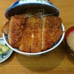 たけだ - ジャンボソースカツ丼（サーロイン）