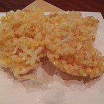蔵人厨 ねのひ - トウモロコシのかき揚げ